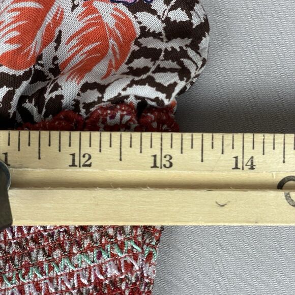 Free People Gabriella Slip Dress Women’s Small Terracotta Whimsical Bohemian - Picture 12 of 16